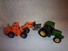 ertl john deere metal 6410 tractor toy with payloader truck