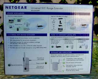 NETGEAR Universal WiFi Range Extender MISB WN3000RP  