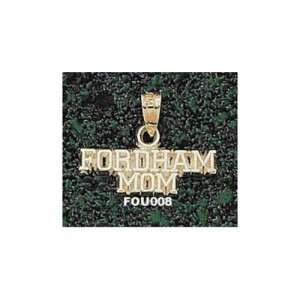  Fordham University Fordham Mom Pendant (Gold Plated 