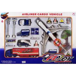 Airliner Cargo Vehicle Toyset 