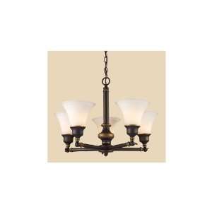 Westmore Lighting 5 Light Aged Bronze Traditional Chandelier CH77166