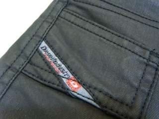   Coated Jeans Like Leather Pants, Black Color Jegonfire 68K  