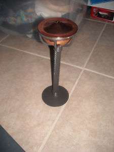 INCH CANDLE HOLDER W/ COPPER OIL 3 1/2 X 2, WICK  