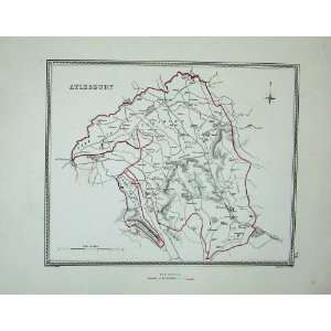 Topographical Map England Aylesbury Risborough Heath