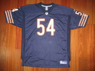 2004 Authentic Chicago Bears Brian Urlacher REEBOK jersey 56 PRO Line 