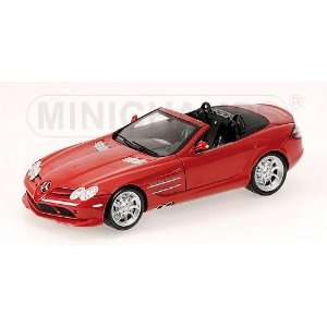  2007 Mercedes Mclaren SLR Roadster Red 1/18 Toys & Games