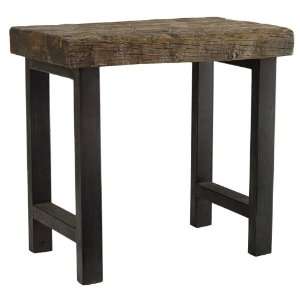  Classic Home Jaden Collection Reclaimed Wood End Table 