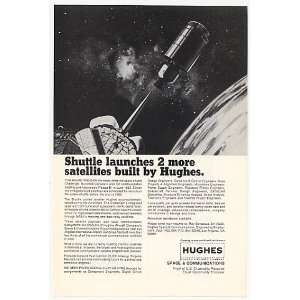   Hughes Satellite Shuttle Launch Engineer Jobs Print Ad