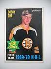 1970 Topps NHL Hockey Bobby Orr #3 PSA 8 (OC)