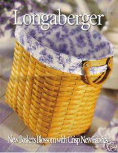 Longaberger FLYER MARCH APRIL 2000 Mothers Day AA CC  