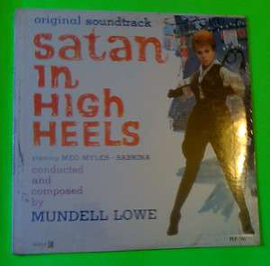 SATAN IN HIGH HEELS OST lp mundell lowe charlie parker records rare 