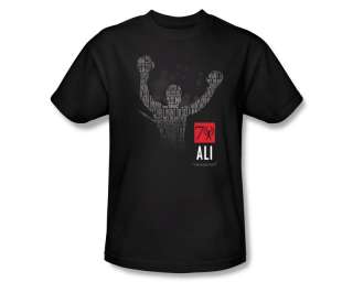   Licensed Muhammad 70 Years Ali Arms Raised Adult Shirt S 3XL  