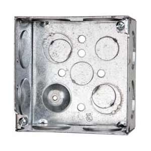  Cooper Crouse Hinds 4sq 2 1/dp 8 1sides Steel Outlet Box 