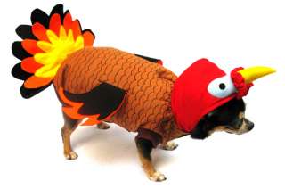Thanksgiving Turkey Dog Costume   Great for Halloween   