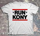   Kony 2012 DMC Famous T Shirt Invisible Children S XL Red White Black