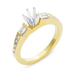 Kashi & Sons EN6267 Engagement Ring   14KY Ring Size   7 S. Kashi 