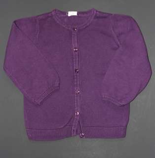 81. H&M (Size 18 Months)   Dark Purple Cardigan   very good condition 