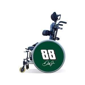  Wheels of Fun Dale Earnhardt, Jr. Green Wheelchair Covers 