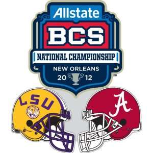  2012 Allstate BCS LSU vs Alabama Dueling Pin Sports 