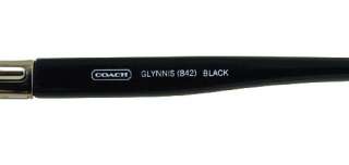 NEW COACH EYEGLASSES GLYNNIS 842 OPTICAL RX BLACK AUTH  