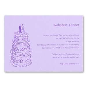  Wedding Cake Invitation by Checkerboard