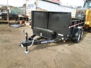 New 2012 Sure Trac 6x10 10k Low Profile Dump Trailer w/2 Way Gate 