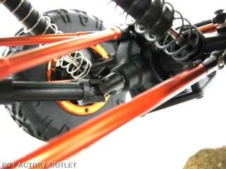 Huge Rock Crawler Tires with Alloy Outer Secured by 7 Hex Screws