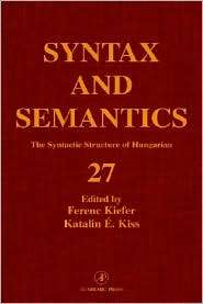   , Vol. 27, (0126135274), Ferenc Kiefer, Textbooks   