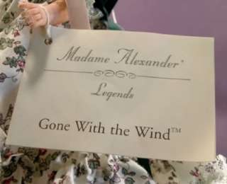 MADAME ALEXANDER LEGENDS GONE WITH THE WINDSCARLETT PICNICDOLL 
