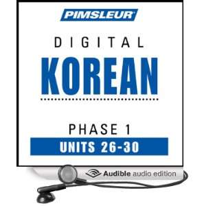 Korean Phase 1, Unit 26 30 Learn to Speak and Understand Korean with 