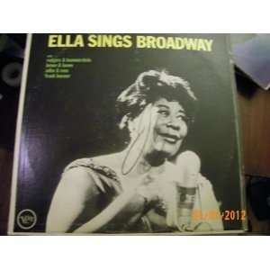   Ella Fitzgerald Ella Sings Broadway (Vinyl Record) Ella Fitzgerald
