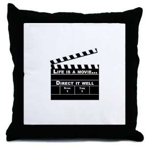   movie, Direct it well   Art Throw Pillow by 
