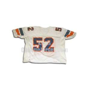   White No. 52 Game Used Boise State Football Jersey