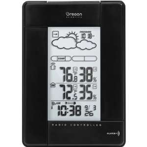  New Black Wireless Weather Station With Humidity Display 