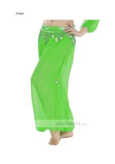 C91108 New Belly Dance Pants Bottoms Costume 12 colors  