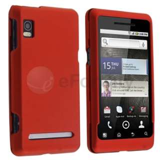 4x Color Hard Case+Privacy LCD For Motorola Droid 2  