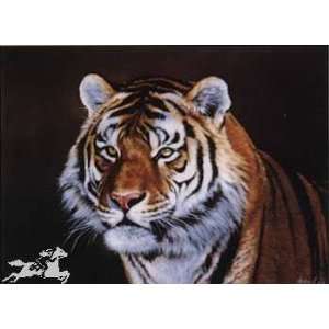  Edward Aldrich   Siberian Tiger Framed Brushstroked Open 