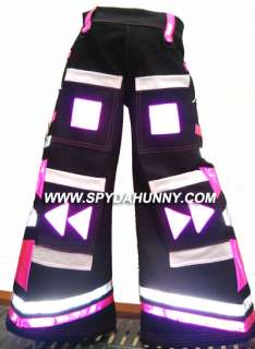 Spydahunny Rave Shuffle Ghetto Blaster PHAT PANTS   Custom Fit  