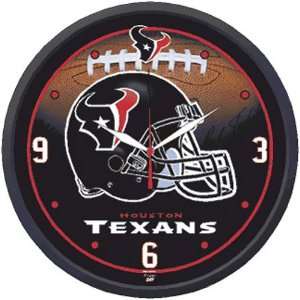  Houston Texans NFL Round Wall Clock