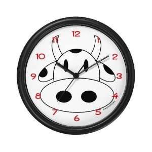  Carla the Cow Funny Wall Clock by  Everything 