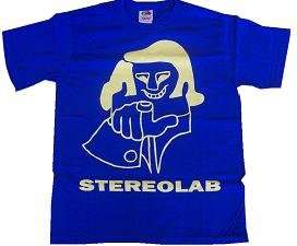  STEREOLAB   Cliff   Blue T shirt Clothing