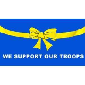 We Support Our Troops Flag 