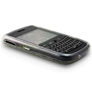 CLEAR RUBBER GEL SKIN CASE FOR BLACKBERRY TOUR 9630 NEW  