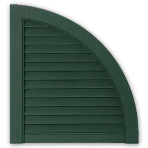   Spruce 15 Open Louvered Arch Top for Vinyl Shutters