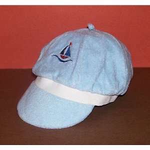 Blue Terry Cloth Baby Sailboat Hat Toys & Games