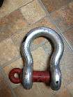 Crosby Shackle   1 1/2 17 Ton Screw Type Rigging Shackle   209 Model
