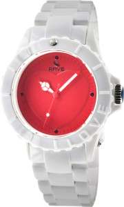 Ladies Red Lightweight Plastic Watch by Rave RV1084  