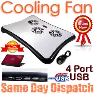 Brand New USB 2.0 External Cooling Cooler 2 Fan Pad For PS3 Dreambox 