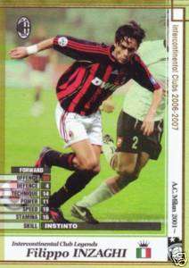 WCCF 06 07 LE Filippo INZAGHI / A.C. MILAN / FW  