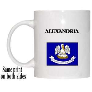    US State Flag   ALEXANDRIA, Louisiana (LA) Mug 